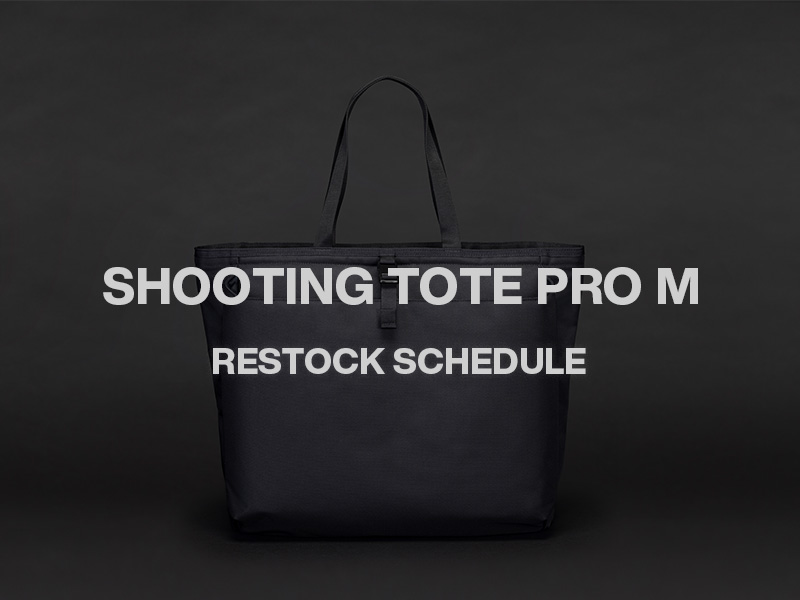 MONOLITH SHOOTING TOTE PRO 再生産、再販売決定。